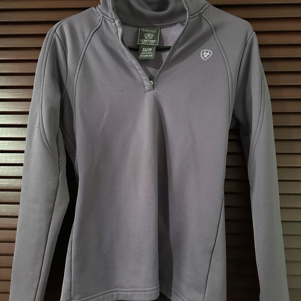Ariat Women's Purple Quarter-Zip Top